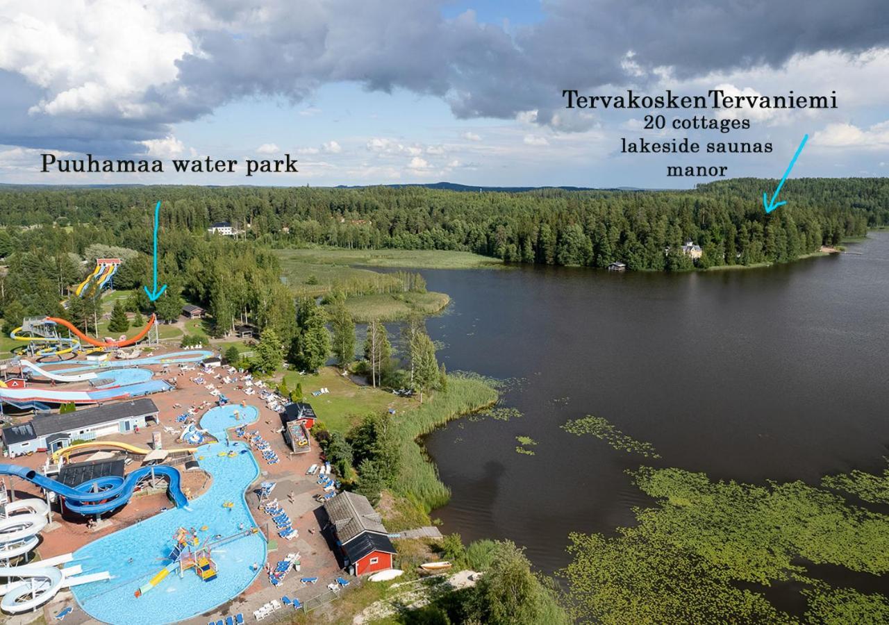 Tervakosken Tervaniemi Hirsimokki & Oma Sauna Tervakoski Exterior foto